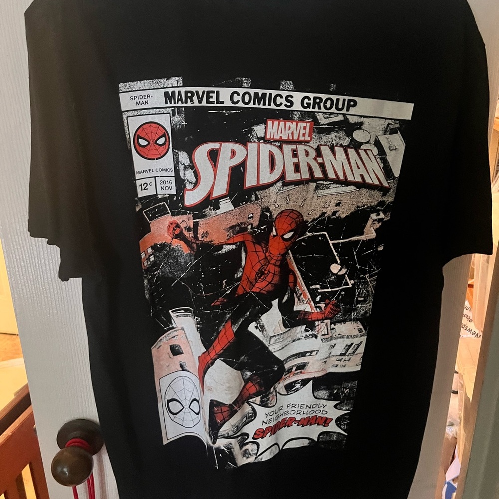 Brand new Marvel Spider-Man Black T-Shirt